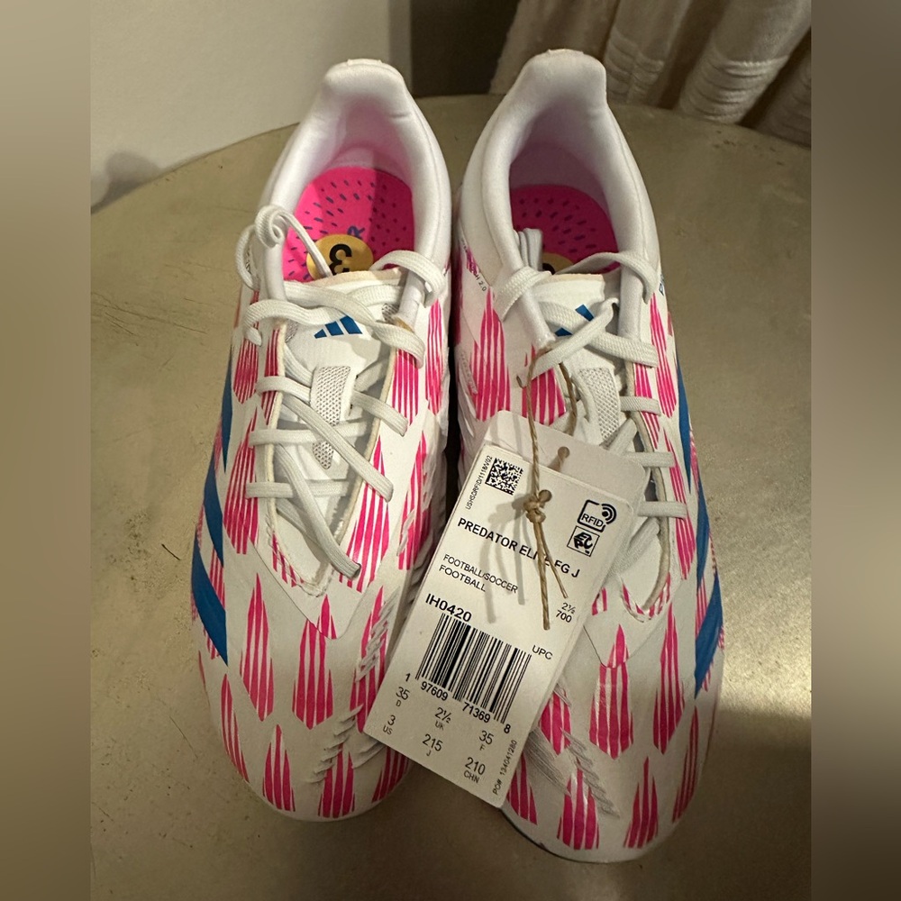 Adidas Predator Elite FG J Soccer Cleats | kids size 3 NWT